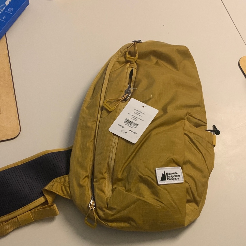 MEC Mustard Yellow Sling Messenger Bag